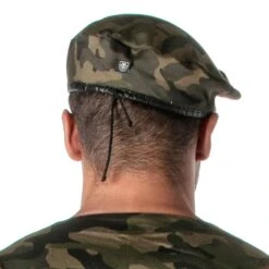 Béret Réversible Militaire Camouflage - Noir -Boutique De Sous-vêtements beret reversible militaire camouflage noir tof paris 3