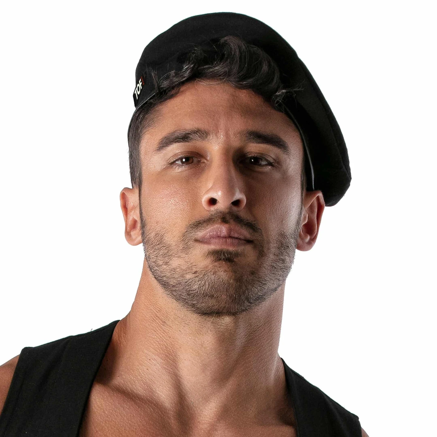 Béret Réversible Patriot Noir - Beige 2 Béret Réversible Patriot Noir - Beige – Image 2