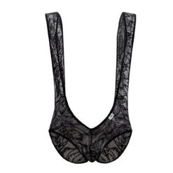 Body Dentelle Boyshort Noir -Boutique De Sous-vêtements body dentelle boyshort noir candyman 2