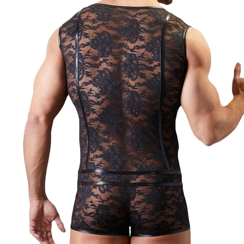 Body Dentelle Push-Up Noir 1 Body Dentelle Push-Up Noir