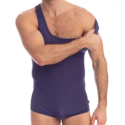 Body Dos Nageur Indigo -Boutique De Sous-vêtements body dos nageur indigo l homme invisible 2