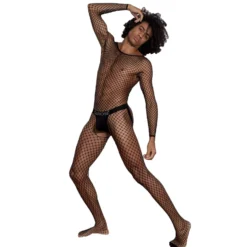Body Ecstatic Mesh Noir -Boutique De Sous-vêtements body ecstatic mesh noir quriose 4