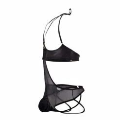 Body Harnais Mesh Noir 8 Body Harnais Mesh Noir -Boutique De Sous-vêtements body harnais mesh noir candyman 3