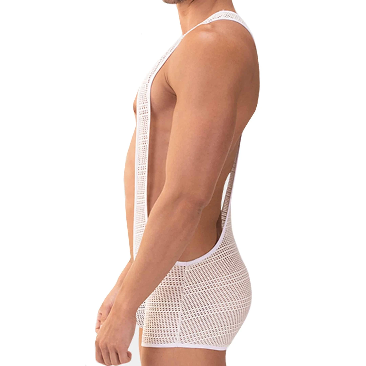 Body Iso Mesh Blanc 2 Body Iso Mesh Blanc – Image 2
