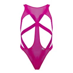 Body Mesh Rose Vif -Boutique De Sous-vêtements body mesh rose vif candyman 2