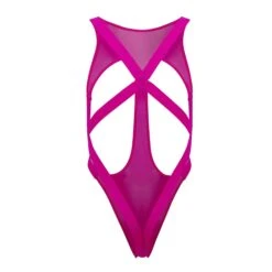 Body Mesh Rose Vif -Boutique De Sous-vêtements body mesh rose vif candyman 4
