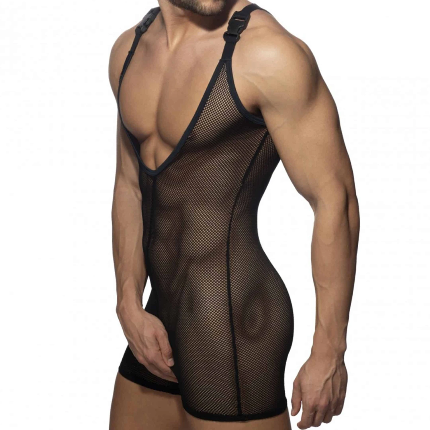 Body Mesh Wrestling Noir 1 Body Mesh Wrestling Noir