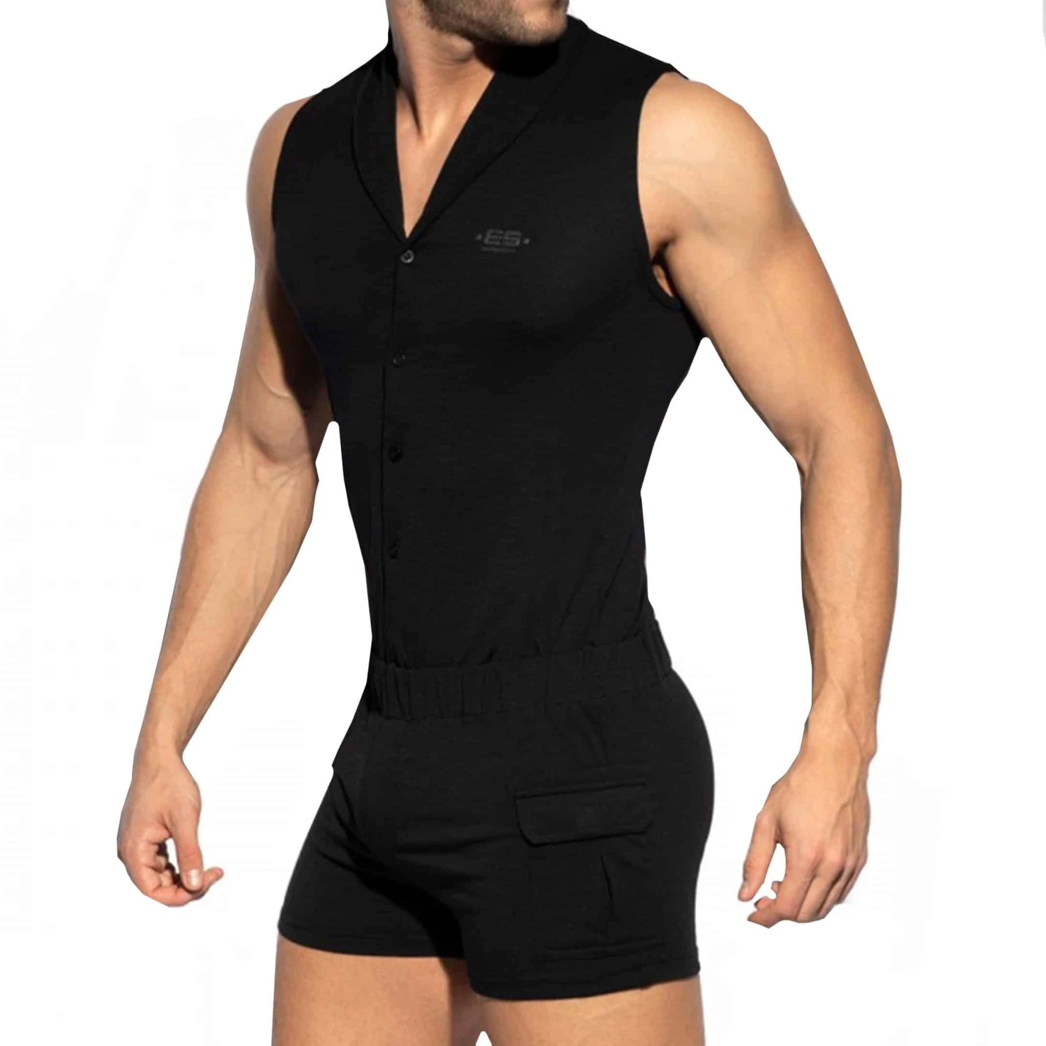 Body Sans Manche Noir 2 Body Sans Manche Noir – Image 2