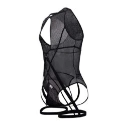 Body String Jarretière Résille Noir 8 Body String Jarretière Résille Noir -Boutique De Sous-vêtements body string jarretiere resille noir candyman 3