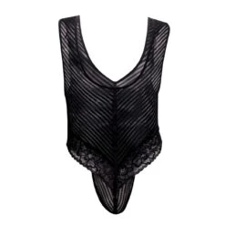 Body String Résille Dentelle Noir -Boutique De Sous-vêtements body string resille dentelle noir candyman 4