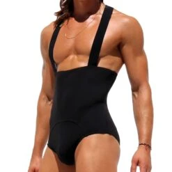 Body Y Coton Noir -Boutique De Sous-vêtements body y coton noir rufskin 2