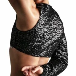 Bolero Sequins Noir