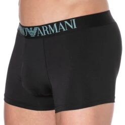 Boxer All Over Eagle Microfiber Noir