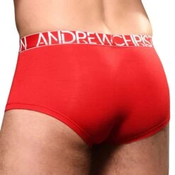 Boxer Almost Naked Happy Modal Rouge -Boutique De Sous-vêtements boxer almost naked happy modal rouge andrew christian 2