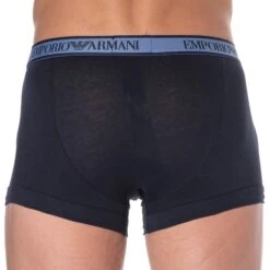 Boxer Core Logoband Coton Bleu Marine 5 Boxer Core Logoband Coton Bleu Marine -Boutique De Sous-vêtements boxer core logoband coton bleu marine emporio armani 2