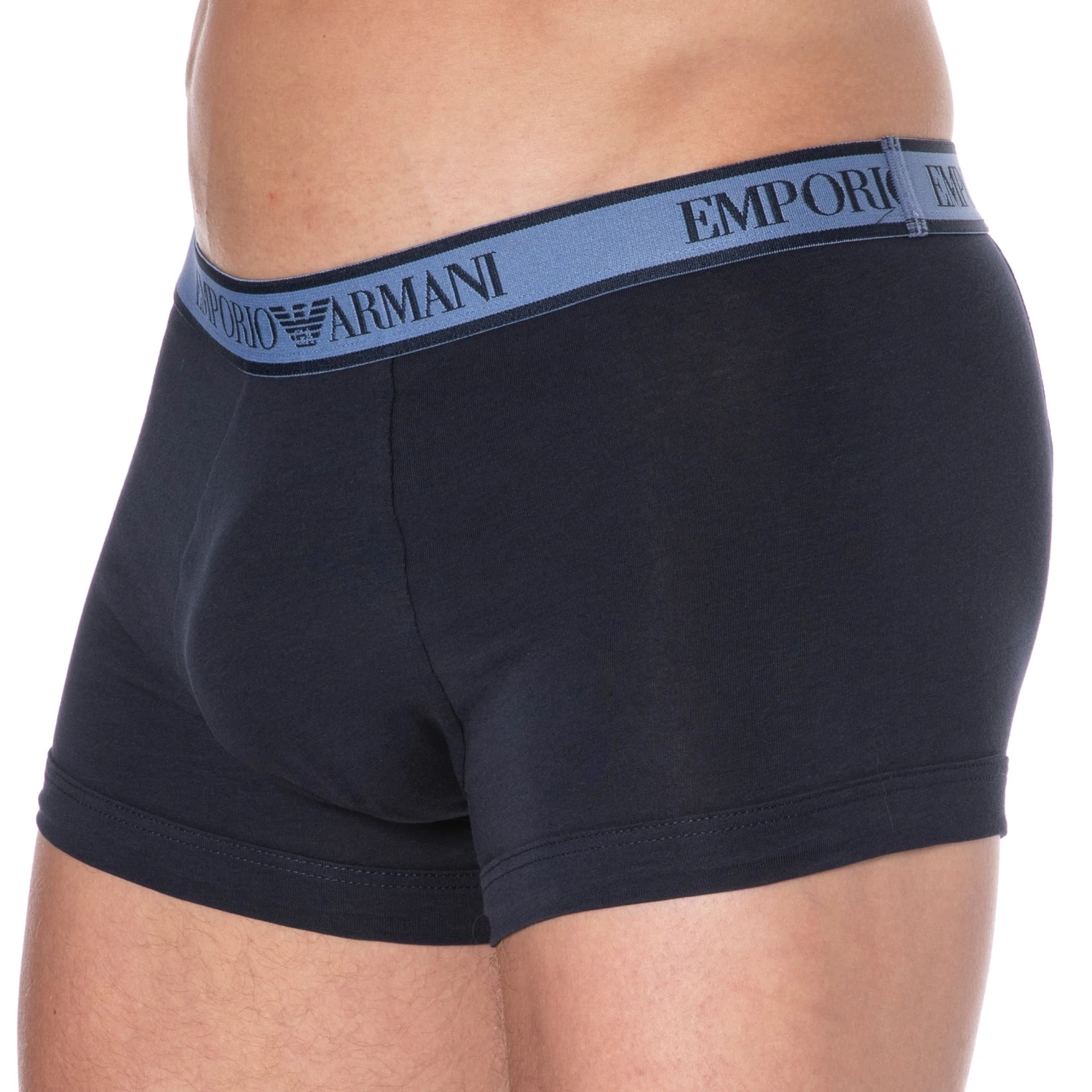 Boxer Core Logoband Coton Bleu Marine 1 Boxer Core Logoband Coton Bleu Marine