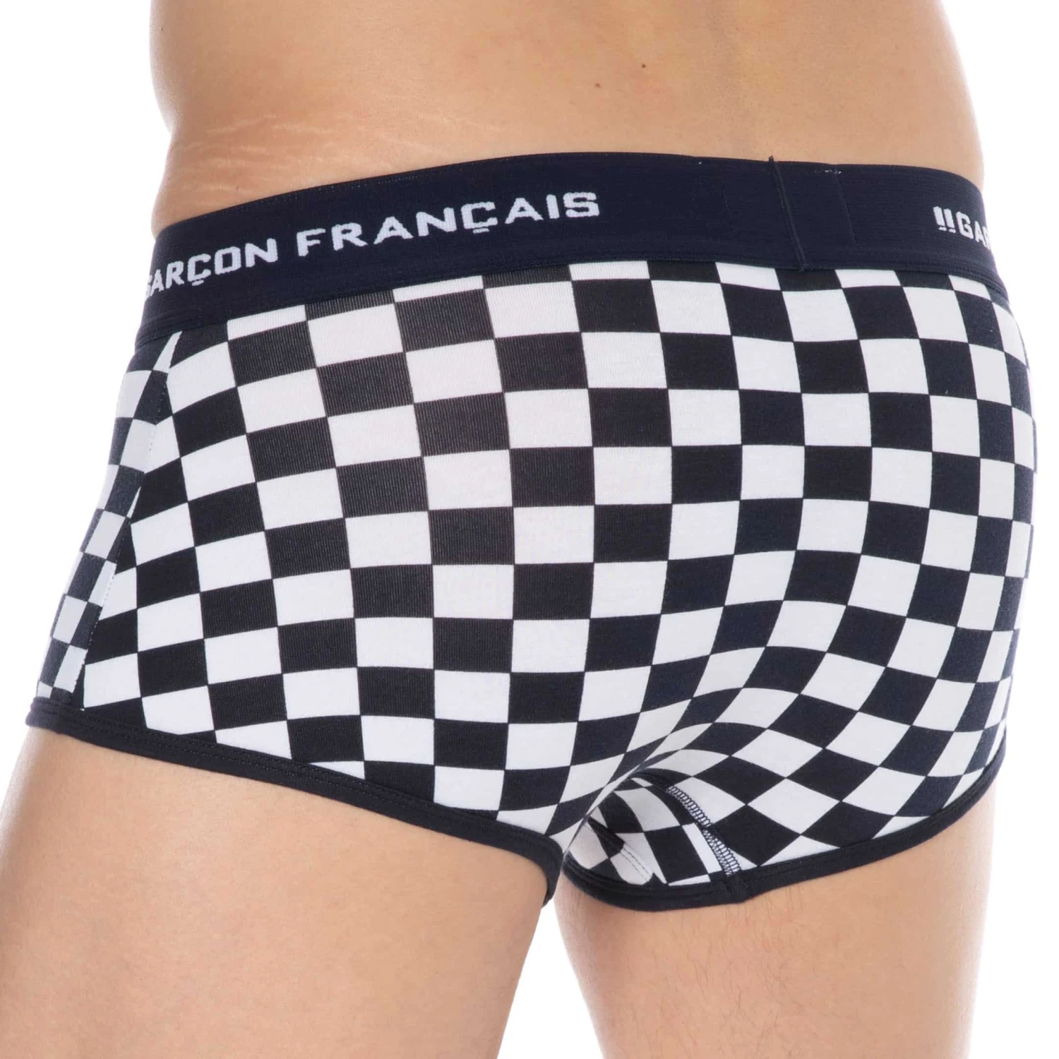 Boxer Court Damier Coton 2 Boxer Court Damier Coton – Image 2