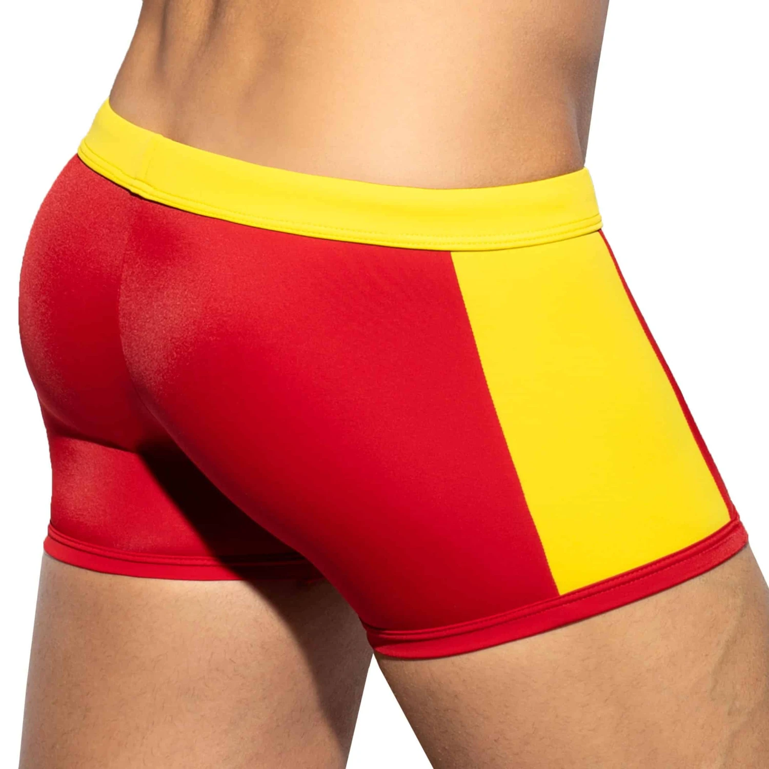 Boxer De Bain Flag Rouge - Jaune 2 Boxer De Bain Flag Rouge - Jaune – Image 2