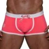 Boxer De Bain Neon Rose Fluo