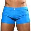 Boxer De Bain Riviera Bleu Turquoise