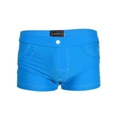 Boxer De Bain Riviera Bleu Turquoise -Boutique De Sous-vêtements boxer de bain riviera bleu turquoise andrew christian 4