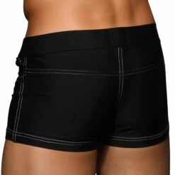 Boxer De Bain Riviera Noir -Boutique De Sous-vêtements boxer de bain riviera noir andrew christian 2