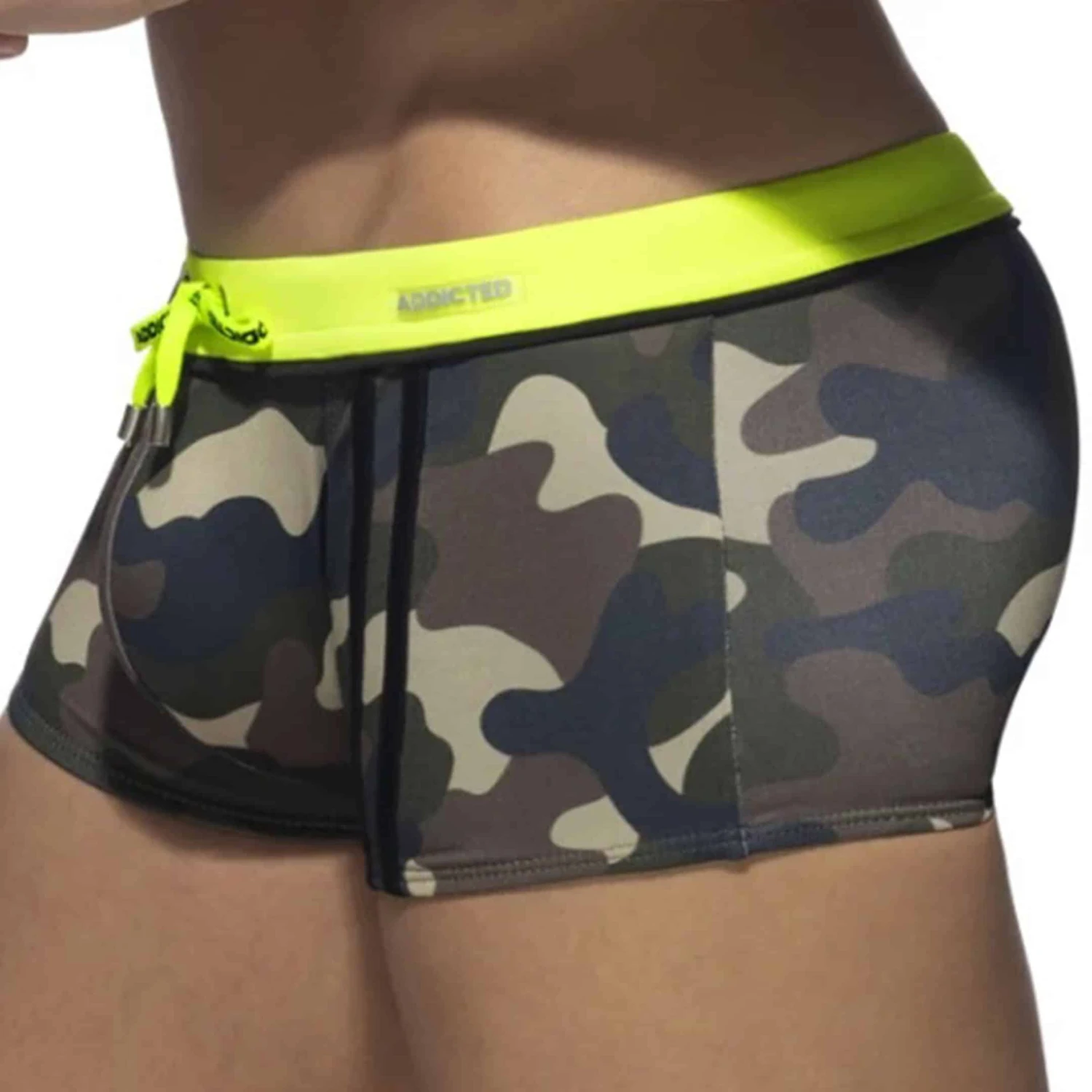 Boxer De Bain Sport Detail Binding Camouflage 1 Boxer De Bain Sport Detail Binding Camouflage