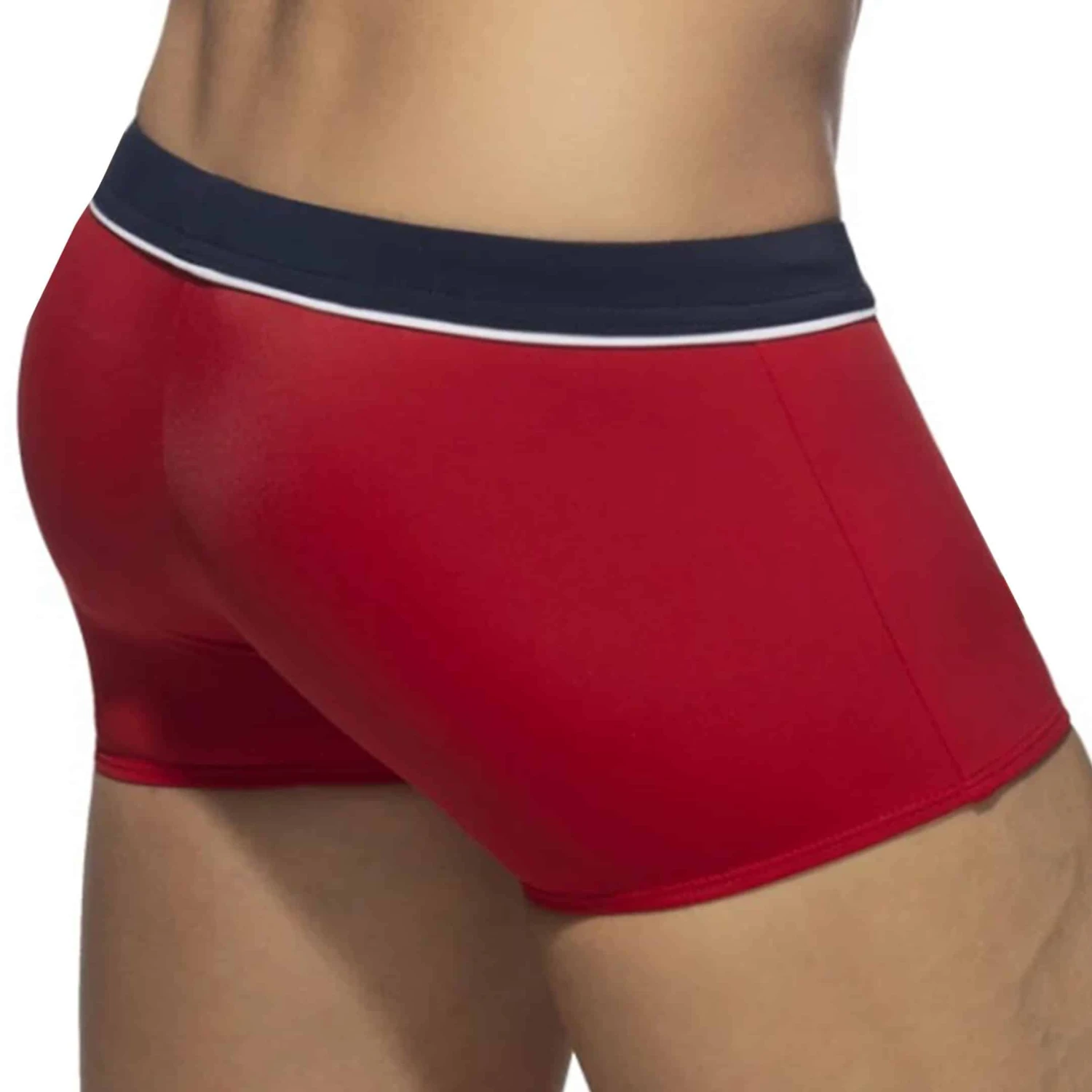 Boxer De Bain Sport Detail Binding Rouge 2 Boxer De Bain Sport Detail Binding Rouge – Image 2