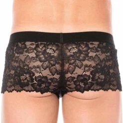 Boxer Dentelle Noir