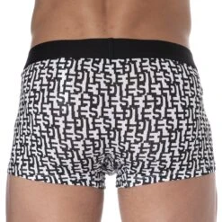 Boxer DSL Coton Blanc - Noir 5 Boxer DSL Coton Blanc - Noir -Boutique De Sous-vêtements boxer dsl coton blanc noir diesel 2