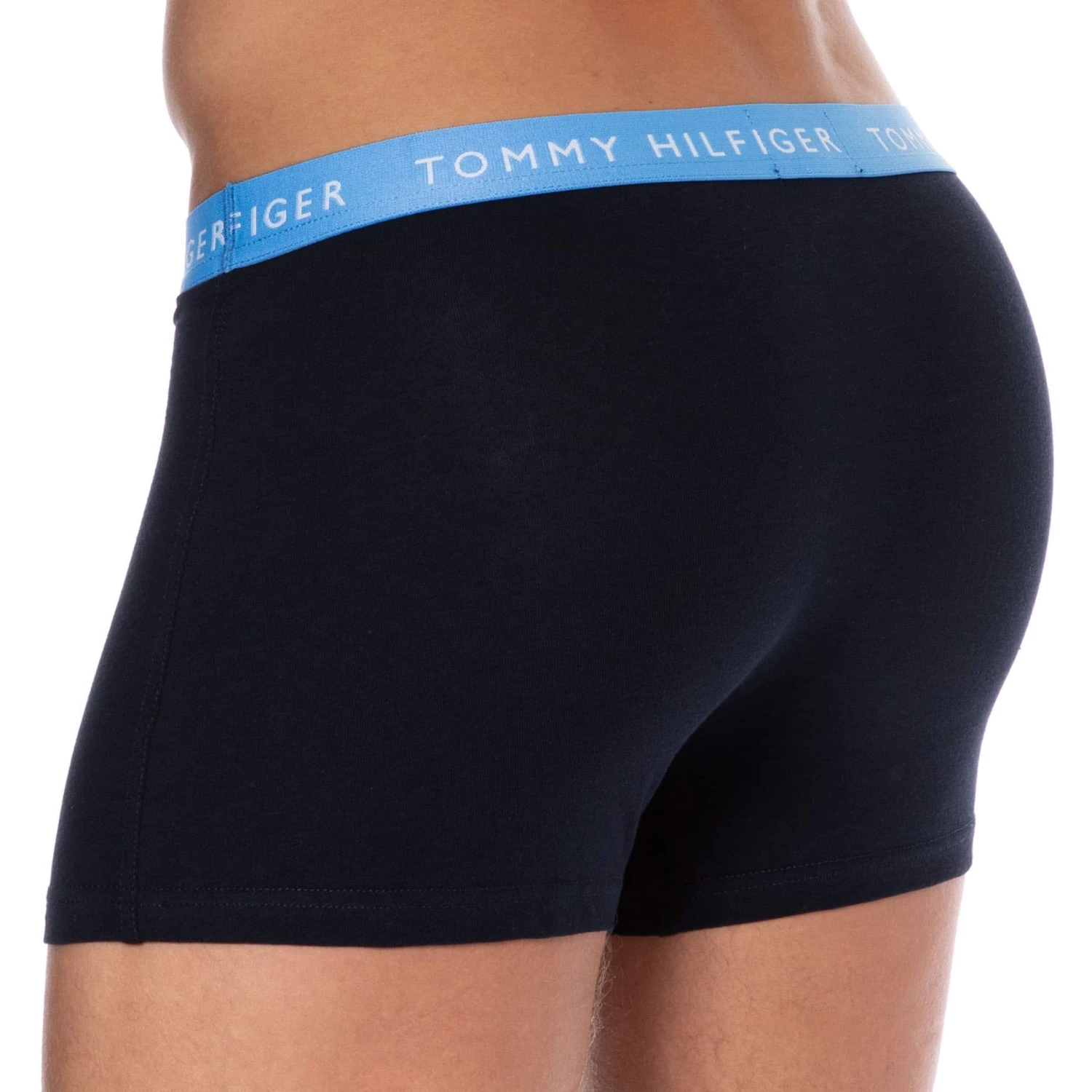 Boxer Essential Coton Recyclé Bleu Marine - Bleu Ciel 2 Boxer Essential Coton Recyclé Bleu Marine - Bleu Ciel – Image 2