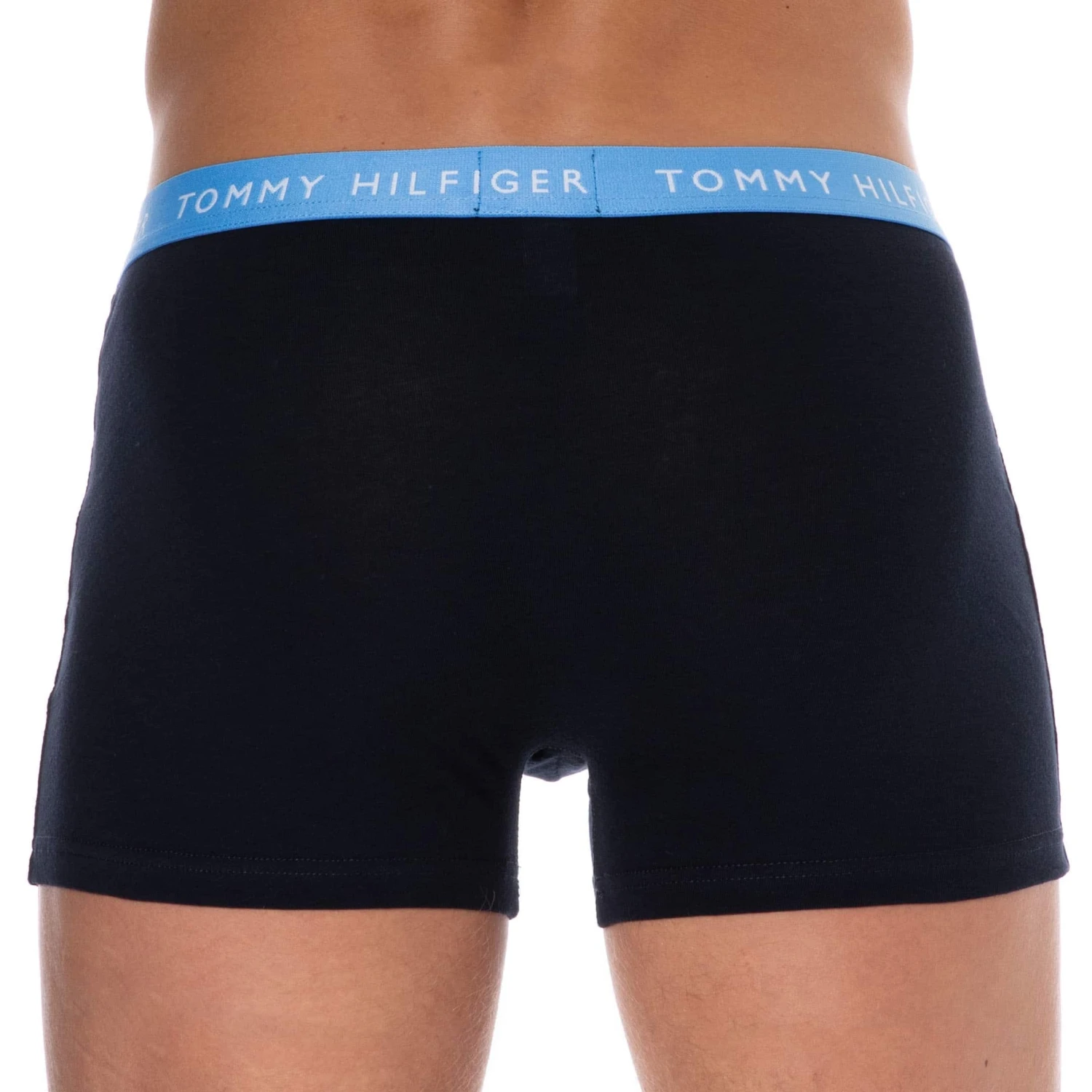 Boxer Essential Coton Recyclé Bleu Marine - Bleu Ciel 3 Boxer Essential Coton Recyclé Bleu Marine - Bleu Ciel – Image 3