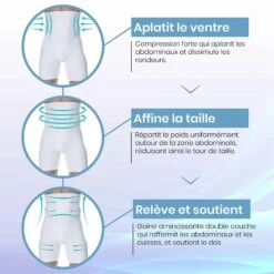 Boxer Gainant Blanc -Boutique De Sous-vêtements boxer gainant blanc sku 4