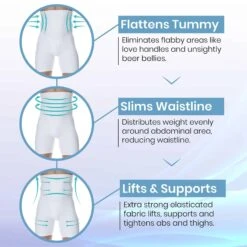 Boxer Gainant Blanc -Boutique De Sous-vêtements boxer gainant blanc sku 5