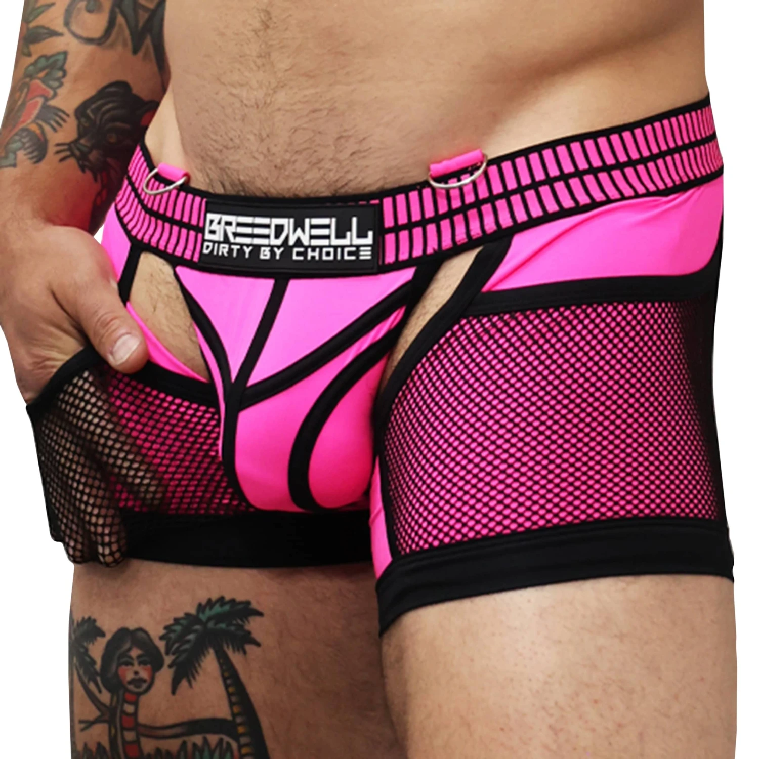 Boxer Jock Chock Hybred Rose Fluo 3 Boxer Jock Chock Hybred Rose Fluo – Image 3