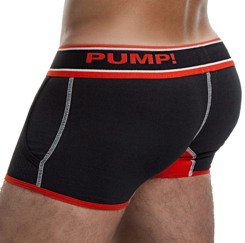 Boxer Jogger Stealth Noir - Rouge 1 Boxer Jogger Stealth Noir - Rouge