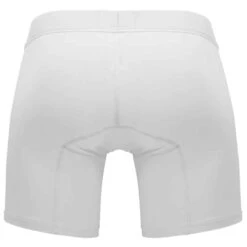 Boxer Long Classic Match Microfibre Blanc -Boutique De Sous-vêtements boxer long classic match microfibre blanc clever 3