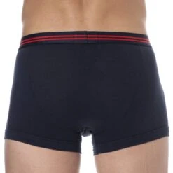 Boxer Mixed Waistband Bleu Marine -Boutique De Sous-vêtements boxer mixed waistband bleu marine emporio armani 2