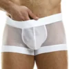 Boxer Muslin Blanc