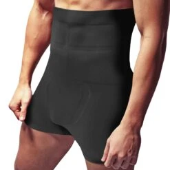 Boxer Sculptant Ventre Plat Noir -Boutique De Sous-vêtements boxer sculptant ventre plat noir beautytherm 2