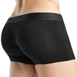 Boxer Stealth Padded Coton Noir