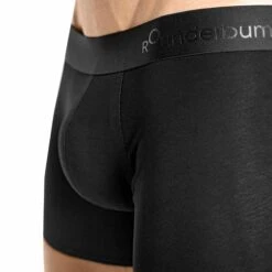 Boxer Stealth Padded Coton Noir -Boutique De Sous-vêtements boxer stealth padded coton noir rounderbum 4
