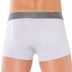 Boxer Stretch Cotton Gris -Boutique De Sous-vêtements boxer stretch cotton gris emporio armani 2