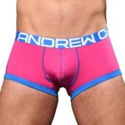 Boxer Tagless FlashLift Show-It Coton Fuchsia