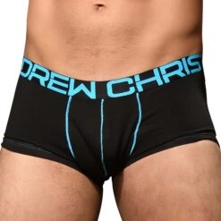 Boxer Tagless FlashLift Show-It Coton Noir