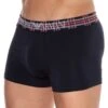 Boxer Tartan Coton Bleu Marine