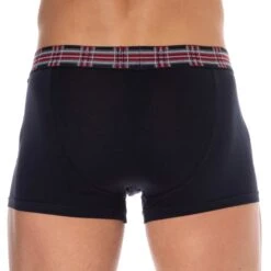 Boxer Tartan Coton Bleu Marine 5 Boxer Tartan Coton Bleu Marine -Boutique De Sous-vêtements boxer tartan coton bleu marine emporio armani 2
