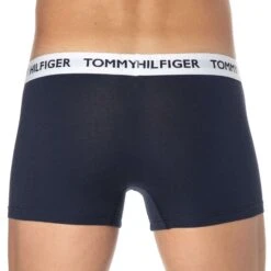 Boxer Tommy 85 Coton Bleu Marine 5 Boxer Tommy 85 Coton Bleu Marine -Boutique De Sous-vêtements boxer tommy 85 coton bleu marine tommy hilfiger 2