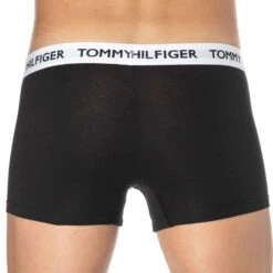 Boxer Tommy 85 Coton Noir -Boutique De Sous-vêtements boxer tommy 85 coton noir tommy hilfiger 2