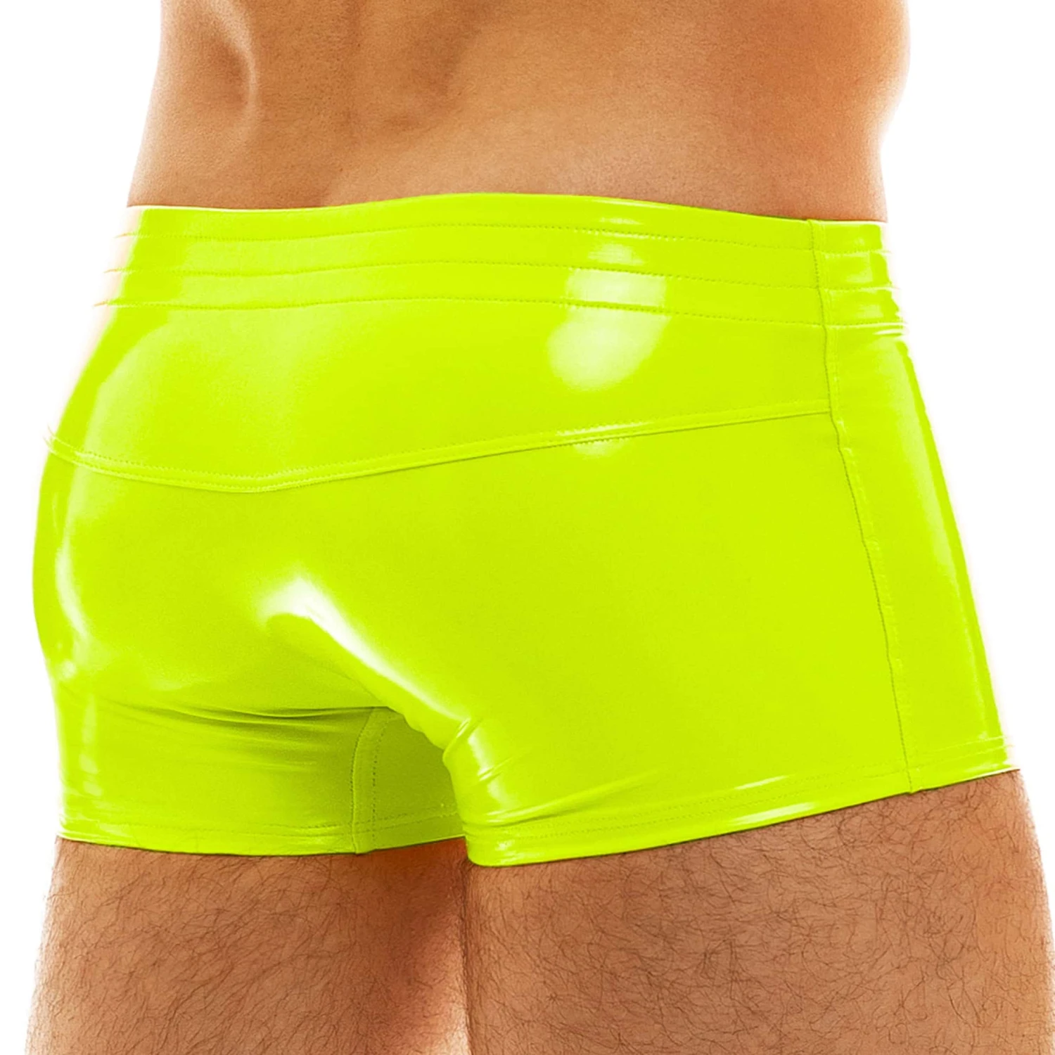 Boxer Viral Vinyle Jaune Fluo 2 Boxer Viral Vinyle Jaune Fluo – Image 2
